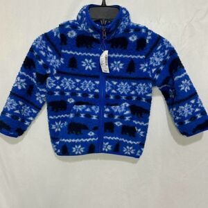 Toddler Zip up Sherpa Size 3T